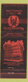 Matchbook Cover - Wauregan Hotel Norwich CT WEAR