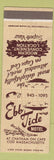 Matchbook Cover - Ebb Tide Motel Chatham MA Cape Cod