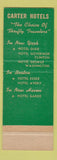 Matchbook Cover - Hotel Essex Boston MA