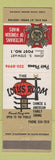 Matchbook Cover - VFW Post #1 John Stewart Denver Colorado Lotus Room