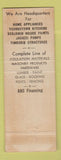 Matchbook Cover - Hast Lumber Lakewood Colorado Denver