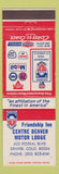Matchbook Cover - Friendship Inn Centre Denver Colorado