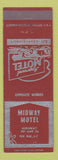 Matchbook Cover - Midweay Motel Pee Dee SC