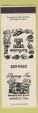 Matchbook Cover - Pyquaug Inn Wethersfield CT