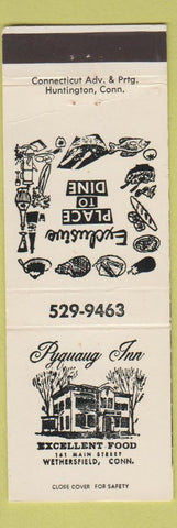 Matchbook Cover - Pyquaug Inn Wethersfield CT