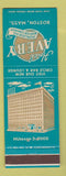 Matchbook Cover - Hotel Avery Boston MA