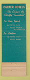 Matchbook Cover - Hotel Avery Boston MA