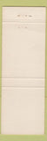 Matchbook Cover - Delta Motel Conway SC