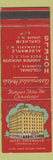 Matchbook Cover - Hotel Greenville SC