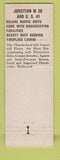 Matchbook Cover - Minnetonka Resort Copper Harbor MI Thunderbird Gift Shop