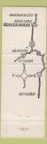 Matchbook Cover - Glocca Morra Motor Court Carp Lake MI