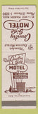 Matchbook Cover - Country Side Motel West Peabody MA
