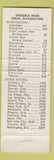 Matchbook Cover - Leisure Village Motel Omak WA WEAR