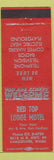 Matchbook Cover - Red Top Lodge Motel Vancouver WA