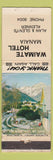 Matchbook Cover - Waimate Hotel Manaia New Zealand WORN