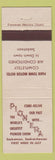 Matchbook Cover - Pion-era Pioneer Show Saskatoon SK