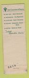 Matchbook Cover - Somerset Hotel Boston MA WEAR
