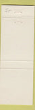 Matchbook Cover - Grandview Motel Granview WA