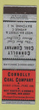 Matchbook Cover - Connolly Coal Bayonne NJ