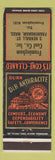 Matchbook Cover - Famingham Coal D&H Anthracite Framingham MA
