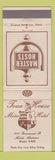 Matchbook Cover - Town House Motor Hotel Mobile AL WEAR