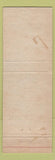 Matchbook Cover - Downtown Hotel Courts Mobile AL