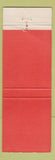 Matchbook Cover - Halberts Flaming Hearth Mobile AL