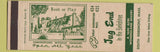 Matchbook Cover - Jug End South Egremont MA WEAR