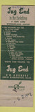 Matchbook Cover - Jug End South Egremont MA WEAR