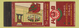 Matchbook Cover - Hub Restaurants Pittsfield North adams MA