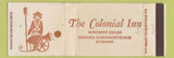 Matchbook Cover - Colonial Inn Concord MA WEAR