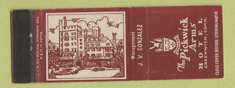 Matchbook Cover - Pickwick Arms Hotel Greenwich CT WEAR
