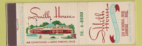 Matchbook Cover - Smith House Cambridge MA WEAR