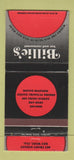 Matchbook Cover - Billie's Restaurant Bar Key West FL 30 Strike