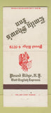 Matchbook Cover - Emily Shaw's Inn Pound Ridge NY 30 Strike