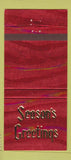 Matchbook Cover - Senese's Vineyard Christmas Darien? 30 Strike