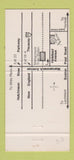 Matchbook Cover - Chef Antonio Restaurant Mamaroneck NY 30 Strike