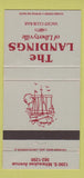 Matchbook Cover - The Landing Libertyville IL Yacht Club Bar 30 Strike