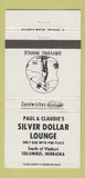 Matchbook Cover - Silver Dollar Lounge Columbus NE WEAR 30 Strike