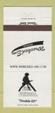 Matchbook Cover - Wrecked Em Flesh Vehicle Music Band 30 Strike