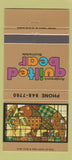 Matchbook Cover - Anderson's Quilted Bear Scottsdale AZ 30 Strike