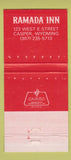 Matchbook Cover - Ramada Inn Casper WY 30 Strike