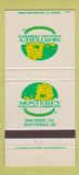 Matchbook Cover - Monterey Whaling Company Scottsdale AZ San Diego CA 30 Strike