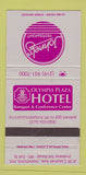 Matchbook Cover - Johnel's Restaurant Hammond IN Olympia Plaza Hotel 30 Strike