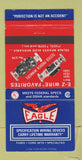 Matchbook Cover - Eagle Wiring Devices Long Island City NY 30 Strike