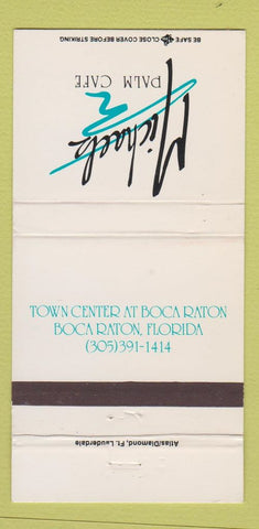 Matchbook Cover - Michaels Palm Cafe Boca Raton FL 30 Strike