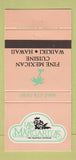 Matchbook Cover - Las Margaritas Waikiki Hawaii Mexican food 30 Strike