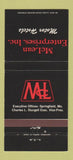 Matchbook Cover - McLean Motor Hotels Springfield MO 30 Strike