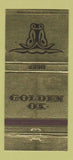Matchbook Cover - Golden Ox Beef Kansas City MO 30 Strike