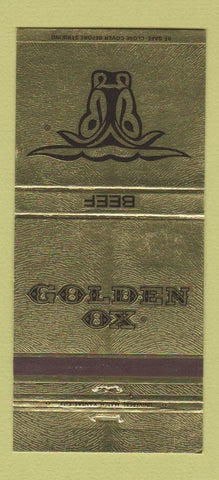 Matchbook Cover - Golden Ox Beef Kansas City MO 30 Strike